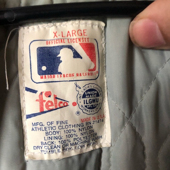 Vintage Chicago Cubs Bomber Jacket Union Made - Picture 4 of 4